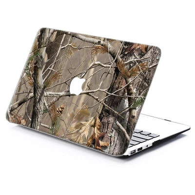 Estuche Rígido 3 en 1 Árbol Camuflaje Goma Pintado Para Macbook Pro Air 11" 12" 13" 15" Foto 1 de 4