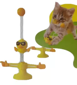 Spring bird cat toy suction cup - Picture 1 of 2
