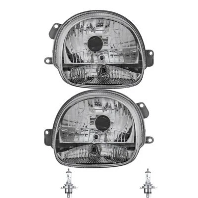 Scheinwerfer Set rechts & links H4 für Renault Twingo I C06_ inkl. Osram Lampen - Bild 1 von 4