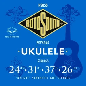Cuerdas de ukelele intestino sintético Rotosund Soprano 24-26 RS85S - Imagen 1 de 1