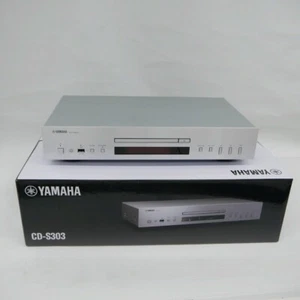 ◉YAMAHA CD-S303 Single-disc CD Player Silver 435W87H260Dmm AC100V form jp - Picture 1 of 5