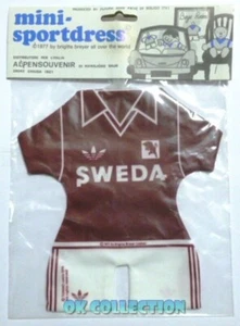 VECCHIO GADGET VINTAGE 1977 CALCIO FOOTBALL MINI MAGLIETTA PER AUTO : TORINO (a) - Picture 1 of 3