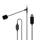 Cable Boom Microphones for WH1000XM5 XM4 MDR10R Headphones 200cm