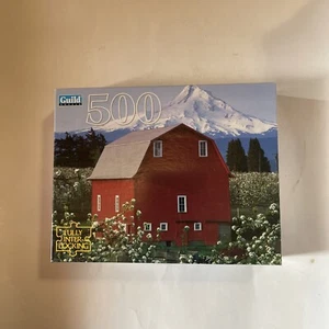 NEW VTG 1996 Hood River House OREGON PUZZLE 500 PIECES NATURE PARKER BROS. - Picture 1 of 11