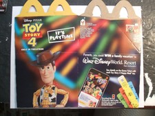   McDONALDS HAPPY MEAL  TOYS, TOY STORY 4    2019     ( HAPPY MEAL BOX ) 