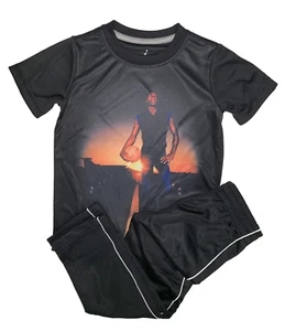 Jordan Little Boys’ 2-Piece Activewear Set Graphic T-Shirt & Track Pants - Picture 1 of 1