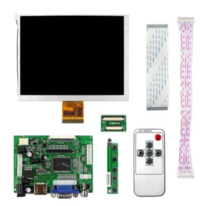 Pantalla LCD de 7 pulgadas CLAA070MA0ACW 800x600 con placa controladora de controlador VGA + HDMI - Imagen 1 de 4
