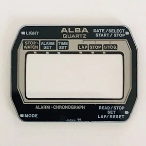 Seiko Alba Y709-4000 Vintage Watch Crystal ES0W52GM02 NOS Genuine - Picture 1 of 2