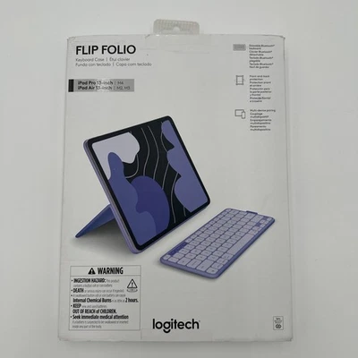 Logitech Flip Folio Keyboard Case for iPad Pro 13" (M4), iPad Air 13" (M2 & M3) - Image 1 of 4