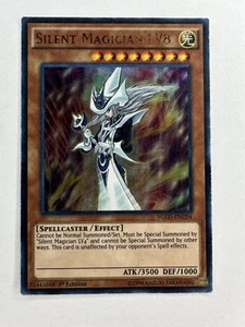1996 Yugioh Silent Magician LV8 1. Auflage YGLD-ENC04 - Bild 1 von 2