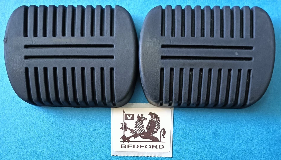 Bedford Truck TK TJ TA J models pair Brake Clutch Pedal Rubber Pads A840 - Image 1 of 1