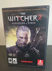 The Witcher 2 Assassins Of Kings PC DVD Box Set con Manuale, Mappa, Dischi e Lettera! - Foto 1 di 10