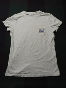 Vineyard Vines Women's Graphic T-Shirt - Flags - White, Short Sleeve - XS - EUC - Picture 1 of 3
