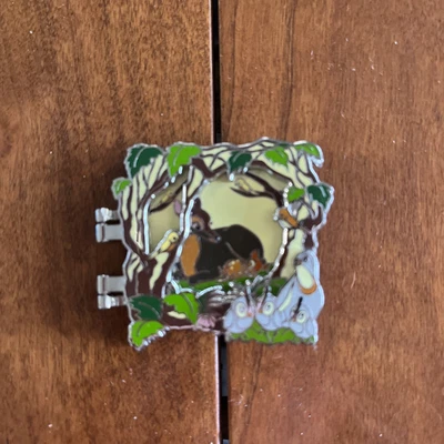 迪士尼 75 周年小鹿斑比和母亲铰边 3D AP 针 LE 3000  — 第 1/4 张图片