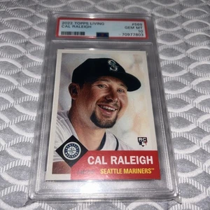 2022 Topps Living Cal Raleigh /2136 RC • PSA 10 GEM MINT Low POP Mariners - Bild 1 von 9