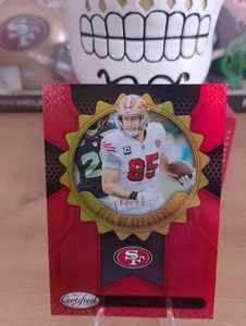 Certified Football 2022 Seal Of Approval Red George Kittle 92/99 #SA-15 - Bild 1 von 2
