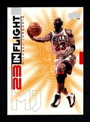 Upper Deck Living Legend 23 1998 en vuelo #IF12 Michael Jordan Chicago Bulls Foto 1 de 2