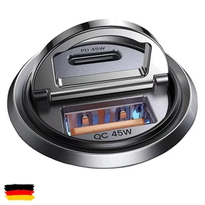 MRGLAS 90W Zigarettenanzünder USB C [PD45W & QC45W] 12V USB Steckdose Verteiler - Bild 1 von 8