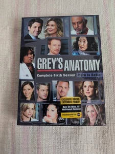 Grey's Anatomy: The Complete Sixth Season 6 (DVD, 2010 6-Disc Set) Neu Sealed - Bild 1 von 6