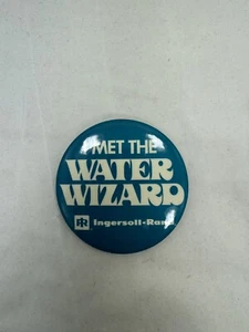 INGERSOLL-RAND Herramientas Eléctricas Pin Back Insignia Conocí al Mago del Agua - Imagen 1 de 3