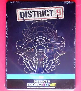 Blu ray Steelbook Metal Caja Limited Edition District 9 Distrito 9 Jason Cope Id - Imagen 1 de 1