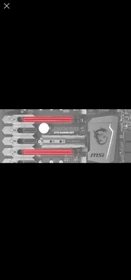 2x ASUS NVIDIA GeForce OC GTX 1070 8GB With Water Block Sli Configuration  - Image 1 of 4