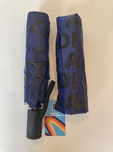 ALDI Gear Capsule Collection 2023 Navy Blue/Black Auto Compact Umbrella **NWT** - Picture 1 of 8
