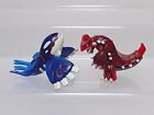 Clear Kyogre Groudon Pokemon Monster Collection Figure Takara Tomy W09 1.25in