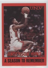 1990-91 UNLV Runnin' Rebels A Season To Remember Anderson Hunt #4