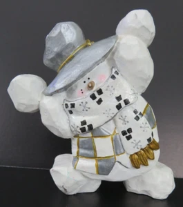 Tumbling Snowman Partners n Pine 1997 de Studio G #PP3102 4,75" x 4,5 x 2" - Imagen 1 de 8
