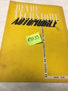 Simca Fiat 6CV, Motor Diesel Cummins Revisión Automoción 1948 - Imagen 1 de 12