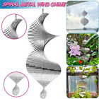 Helix Wind Spinner Metal Garden Spinners Spiral Wind Chime Garden Backyard Decor