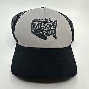 Travis Mathew AWESOME TOUR Meshback Hat Gray Black OSFM - Picture 1 of 8