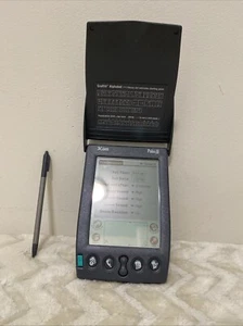 Classic 3Com Palm III Digital PDA with Stylus Made in USA Working Condition - Photo 1 sur 13