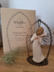Come nuovo con IMBALLO ORIGINALE! Ornamento albero di salice ""Thinking of You"" rarità - Foto 1 di 5