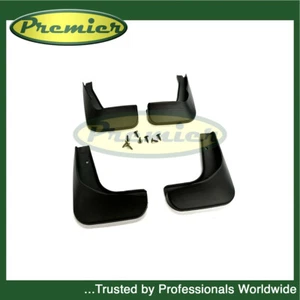 Tailored Mud Flaps Set of 4 For Volkswagen Polo Hatchback 2011-2014 Premier - Picture 1 of 8