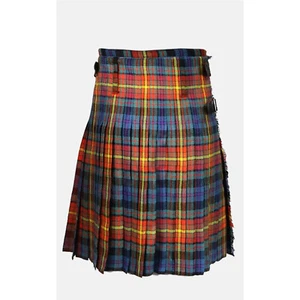 Hombres Escocés Highland Falda Escocesa Tradicional Hecha a Mano Moderna Tartán Utilidad Kilt 16 OZ - Imagen 1 de 3