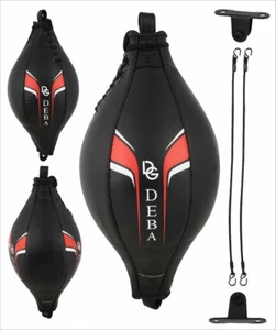 Deba® Doppelendball aus echtem Kuhleder Cowhide Speedball Boxbirne Schlagbirne - Bild 1 von 6