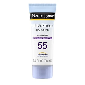 Neutrogena Ultra Sheer Dry Touch Sunscreen Broad Spectrum SPF 55 Lotion (88ml) - Picture 1 of 8