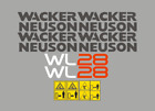 Sticker, aufkleber, decal - WACKER NEUSON WL28