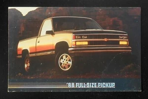 Postal de camioneta Chevrolet 1988 tamaño completo - Imagen 1 de 1