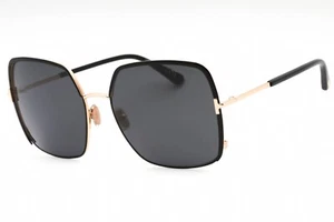 TOM FORD FT1006 02A Sunglasses Matte Black Frame Smoke Lenses 60mm - Picture 1 of 4