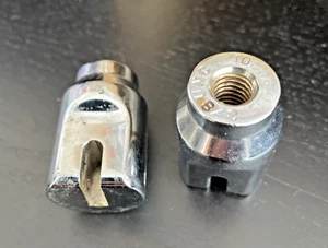 CHROME Threaded Cam Adaptor/Tap Converter for Elegance Taps - Picture 1 of 5