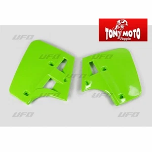 UFO CONVOGLIATORI RADIATORE KAWASAKI KX 250 500 1987 VERDE - Foto 1 di 1
