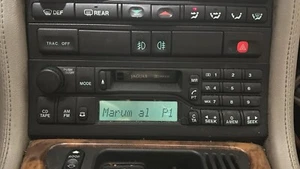 Jaguar XK8 XKR 00-06 AM FM Radio Receiver Cassette Player OEM 102K Miles - Picture 1 of 9