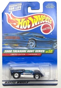 Hot Wheels - 2000 Treasure Hunt - Chaparral 2 - New on Card - Picture 1 of 2