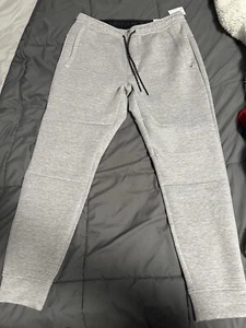 American Eagle Men's Active 24/7 Jogger Light Gray Sweatpants, Medium - Picture 1 of 3
