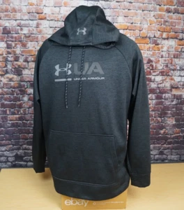 Under Armour Storm Fleece Hoodie Sweatshirt Heather Gray Mens L Large - Picture 1 of 10