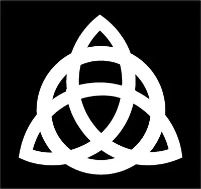 ORACAL Celtic Irish Knot Decal Trinity Triquetra car window vinyl altar sticker graphic