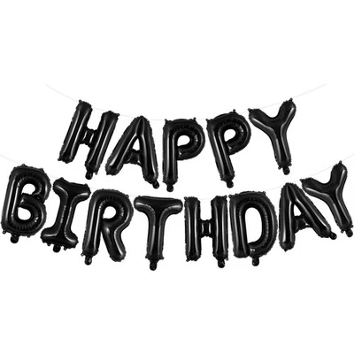 Personalized Happy Birthday Balloon Banner for Party Decorations - Image 1 of 4